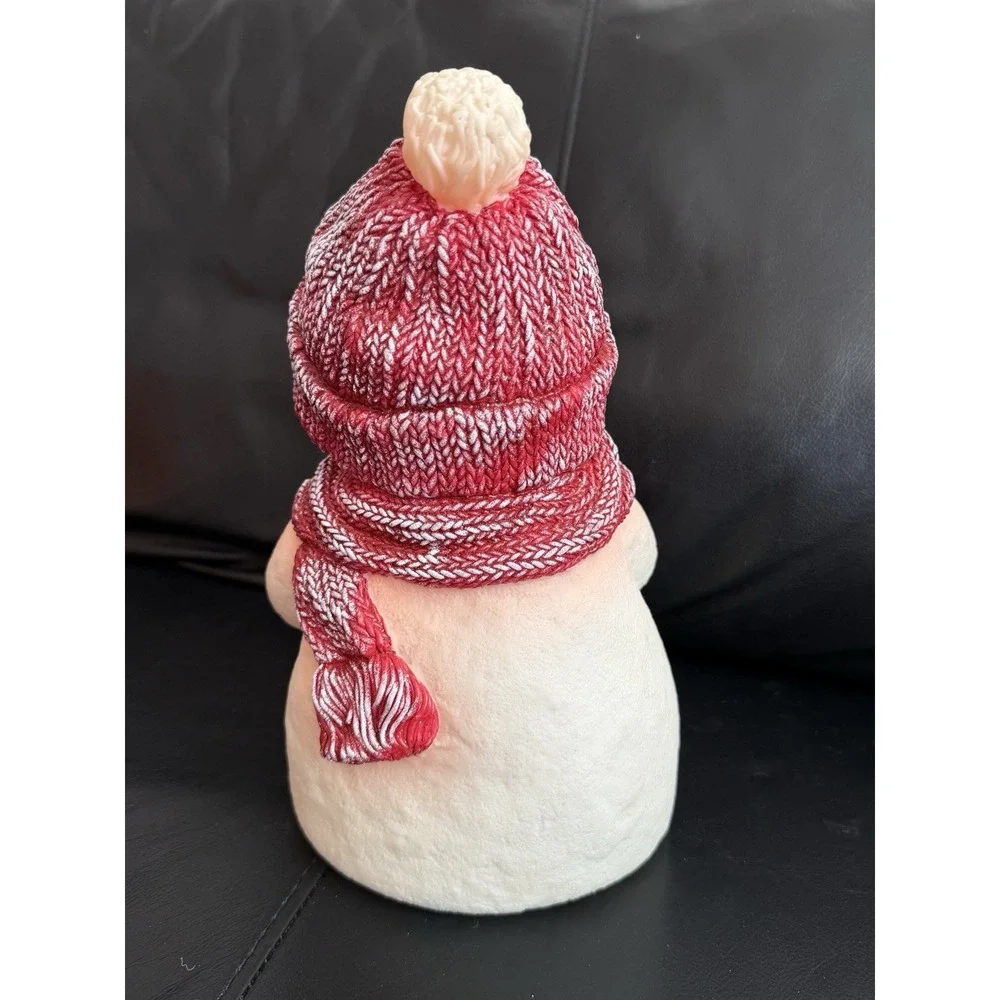 Vtg Rubber Singing Snowman Dances Bops to Frosty the Snowman w Box Christmas 11" - Picture 4 of 11